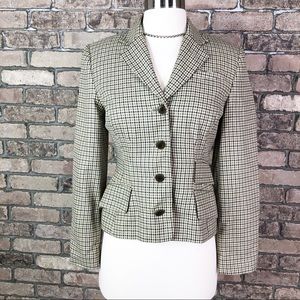 Banana Republic Blazer Gingham Jacket Italy